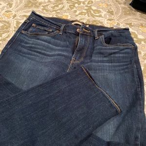 Levi’s high rise straight cropped